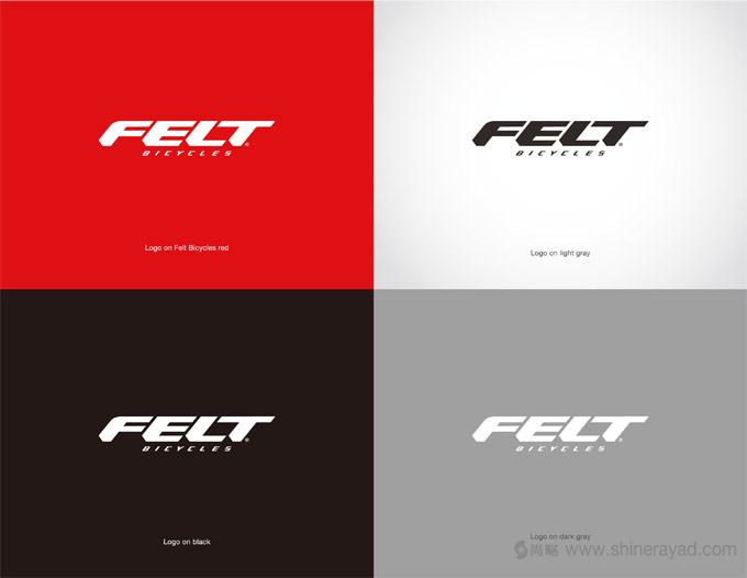 上海LOGO設(shè)計公司分享美國自行車品牌FELT新LOGO設(shè)計5 上海LOGO設(shè)計公司分享美國自行車品牌FELT新LOGO設(shè)計5