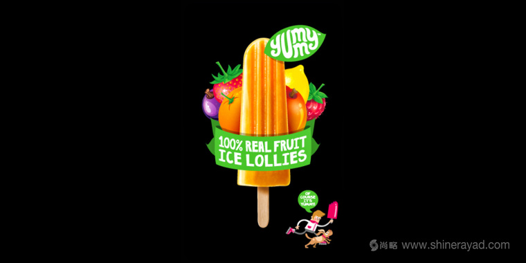 Yummy Lollies 棒棒冰外包裝插畫設(shè)計(jì)4 Yummy Lollies 棒棒冰外包裝插畫設(shè)計(jì)4