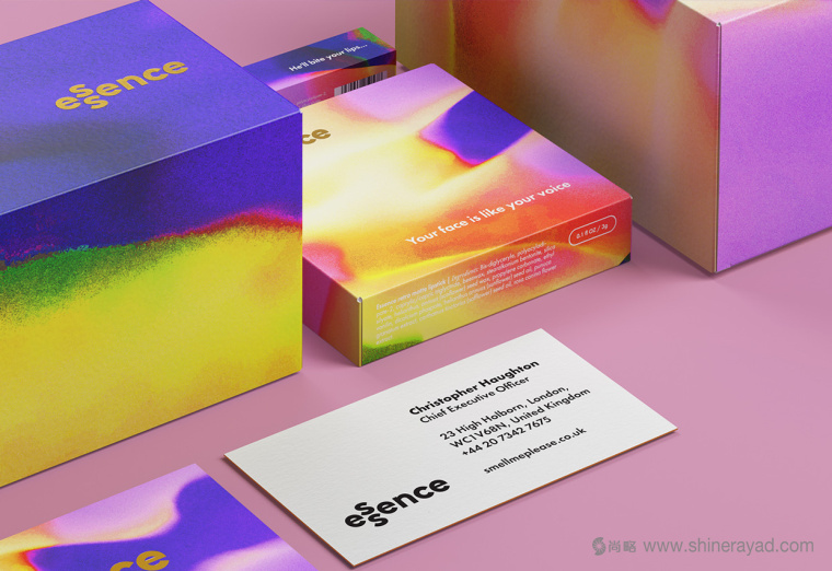 英國化妝品香水品牌Essence水彩風品牌形象設(shè)計與VI設(shè)計4 英國化妝品香水品牌Essence水彩風品牌形象設(shè)計與VI設(shè)計4