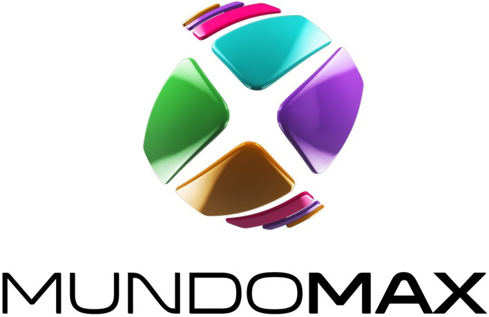 美國西班牙語電視臺MundoMax新3D立體X字母LOGO設計2 美國西班牙語電視臺MundoMax新3D立體X字母LOGO設計2