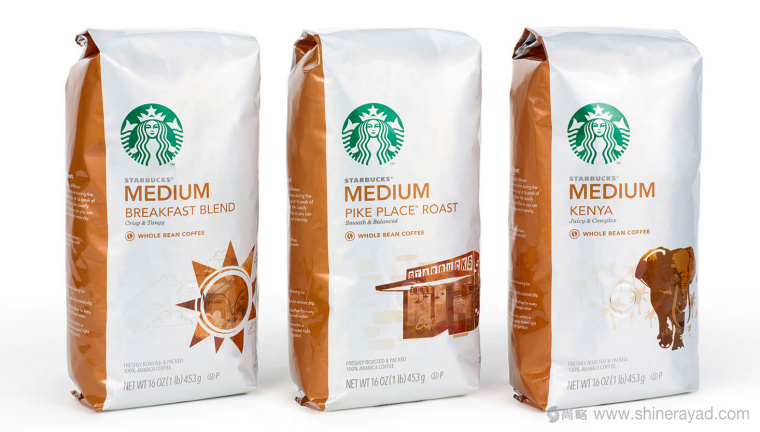 Starbucks星巴克插畫(huà)風(fēng)格咖啡豆咖啡包裝設(shè)計(jì)3 Starbucks星巴克插畫(huà)風(fēng)格咖啡豆咖啡包裝設(shè)計(jì)3