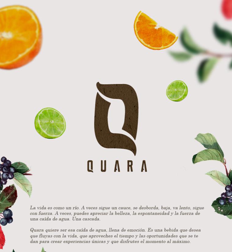 Quara 含酒精果味飲料品牌標志設(shè)計2