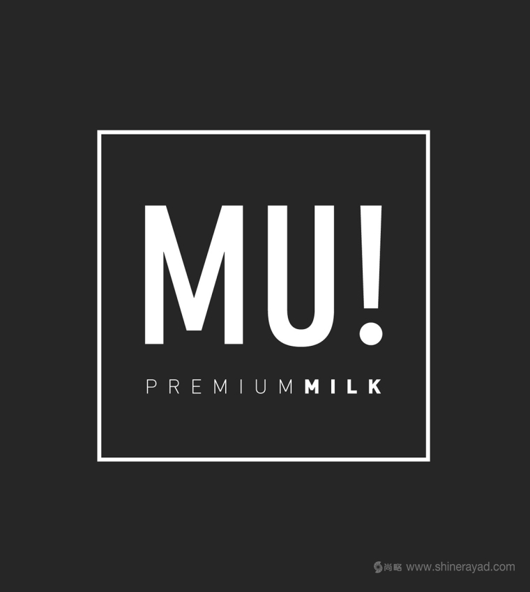 MU有機(jī)牛奶包裝設(shè)計與奶牛插畫設(shè)計-上海奶制品包裝設(shè)計公司設(shè)計欣賞2