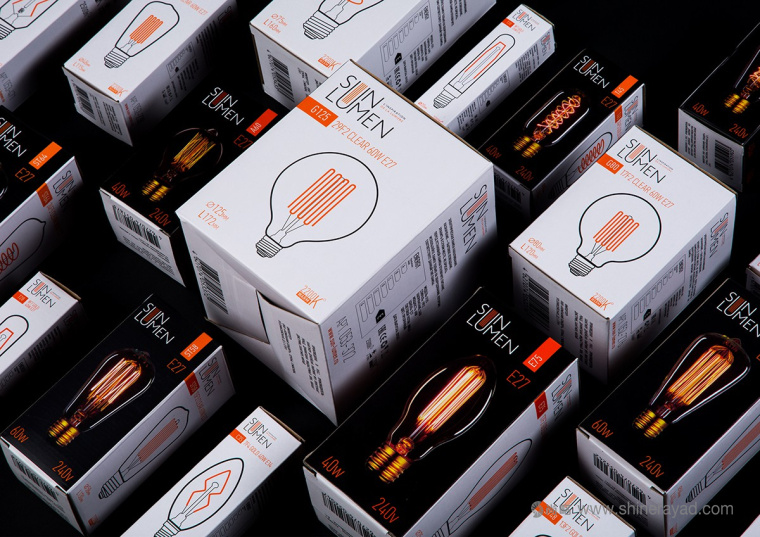 俄羅斯SunLumen電燈燈泡燈具包裝設計1 俄羅斯SunLumen電燈燈泡燈具包裝設計1