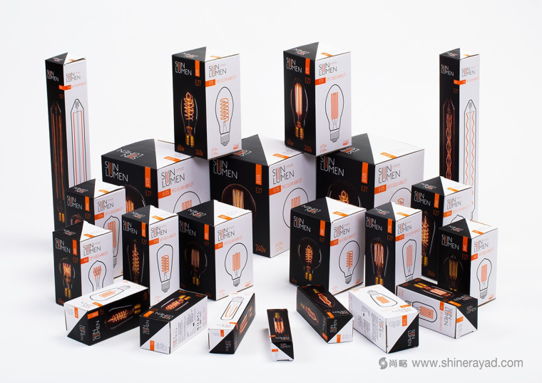 俄羅斯SunLumen電燈燈泡燈具包裝設計2 俄羅斯SunLumen電燈燈泡燈具包裝設計2
