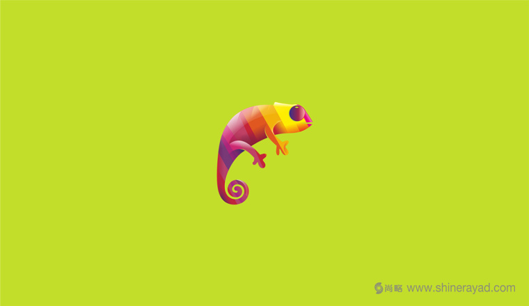 animals動物logo設計-上海LOGO設計公司設計欣賞-蜥蜴LOGO4