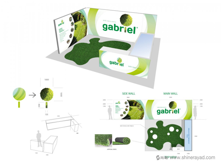 Gabriel 環(huán)境科技公司環(huán)保品牌LOGO設(shè)計(jì)VI設(shè)計(jì)6-展會(huì)設(shè)計(jì)