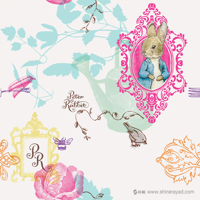 Peter Rabbit 小兔子兒童教育書籍品牌VI形象設(shè)計8