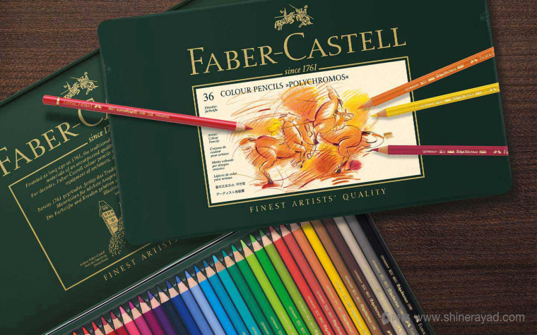 Faber-Castel 戰(zhàn)斗中的騎士水彩筆畫(huà)筆文具品牌形象設(shè)計(jì)標(biāo)志設(shè)計(jì)5