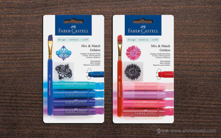 Faber-Castel 水彩筆畫(huà)筆文具品牌形象設(shè)計(jì)包裝設(shè)計(jì)9