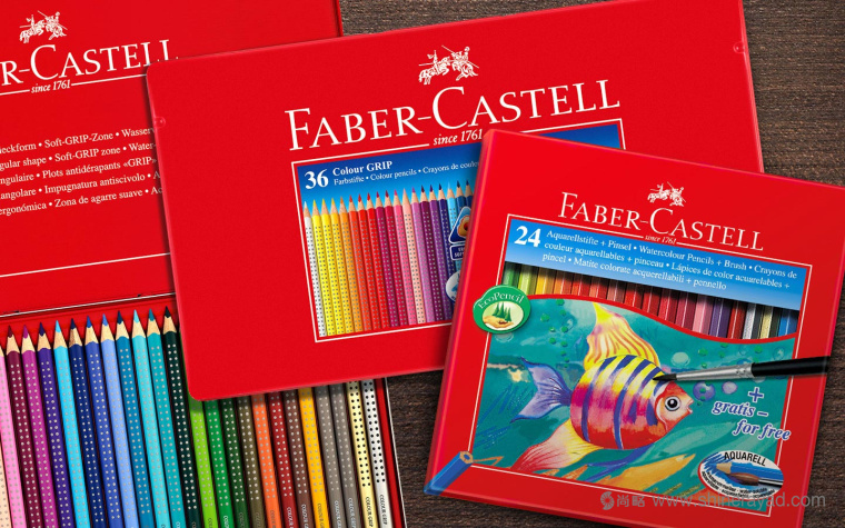 Faber-Castel 水彩筆畫(huà)筆文具品牌形象設(shè)計(jì)包裝設(shè)計(jì)11