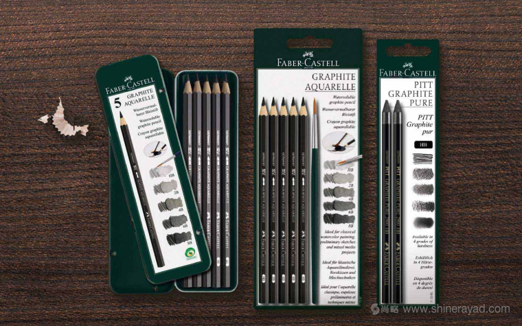 Faber-Castel 水彩筆畫(huà)筆文具品牌形象設(shè)計(jì)包裝設(shè)計(jì)12