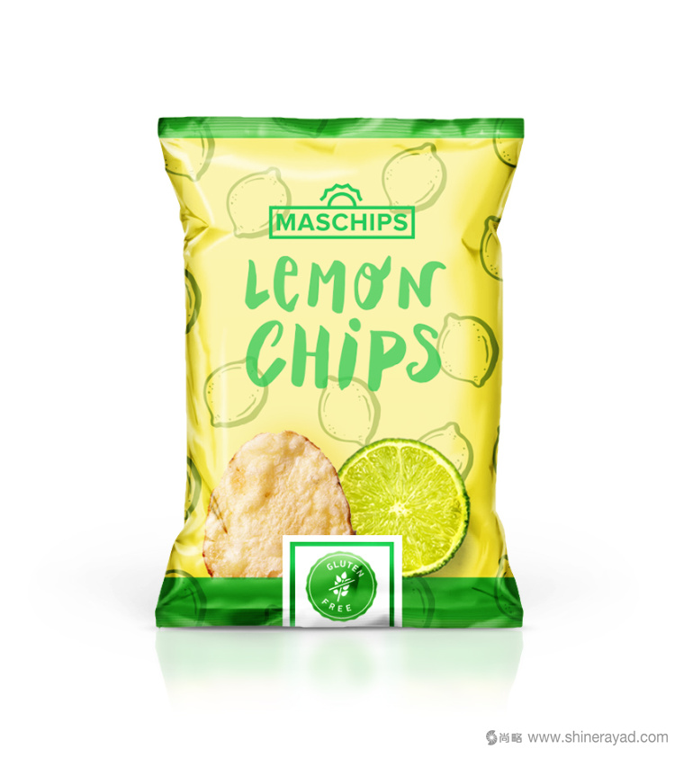 Maschips 袋裝薯片包裝設(shè)計-檸檬口味-上海包裝設(shè)計公司3 Maschips 袋裝薯片包裝設(shè)計-檸檬口味-上海包裝設(shè)計公司3