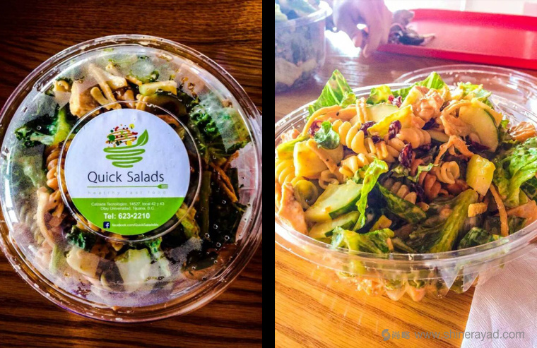 Quick Salads 沙拉有機素食餐廳VI設(shè)計-沙拉包裝盒設(shè)計4