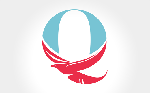 Qatar 卡塔爾航空燃料能源公司Q字母LOGO設(shè)計(jì)-上海LOGO設(shè)計(jì)公司1