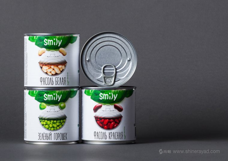 上海食品包裝設(shè)計(jì)公司-Smily 蔬菜豆類罐頭包裝設(shè)計(jì)”微笑創(chuàng)意版“3 上海食品包裝設(shè)計(jì)公司-Smily 蔬菜豆類罐頭包裝設(shè)計(jì)”微笑創(chuàng)意版“3