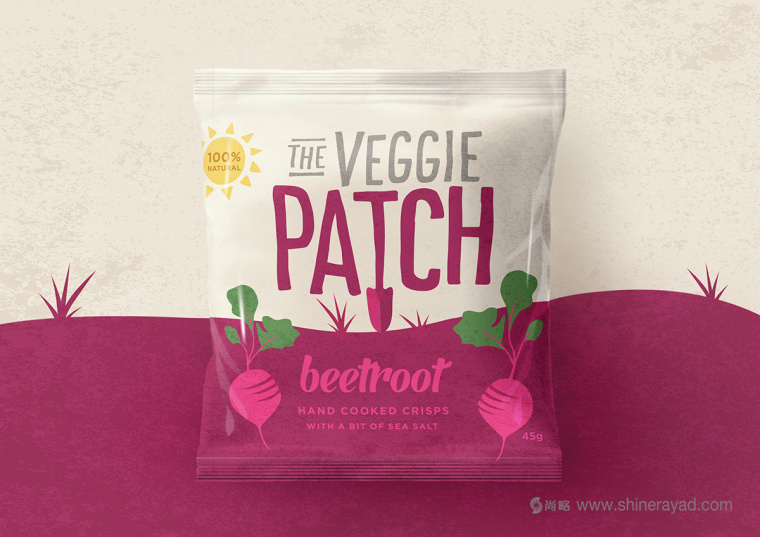 The Veggie Patch 蔬菜干蔬菜干脆片零食包裝設(shè)計(jì)-上海食品包裝設(shè)計(jì)公司4