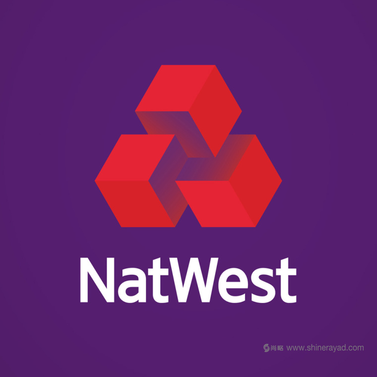 NatWest英國國民威斯敏斯特銀行l(wèi)ogo設(shè)計(jì)-上海logo設(shè)計(jì)公司1