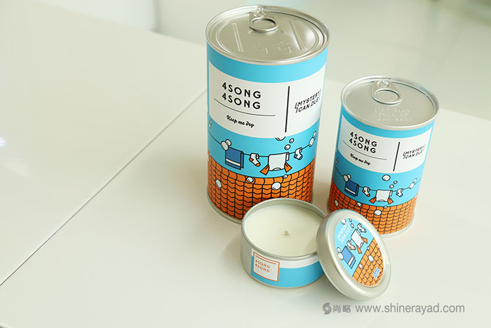 上海包裝設(shè)計公司分享Mystery Can 夏季系列蠟燭包裝設(shè)計靈感
