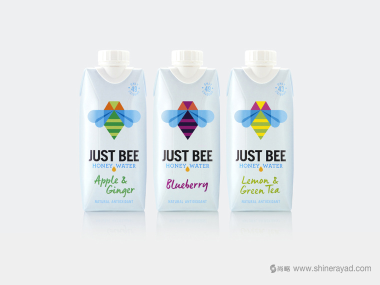 Just Bee 蜂蜜保健飲料包裝設(shè)計(jì)-上海包裝設(shè)計(jì)公司
