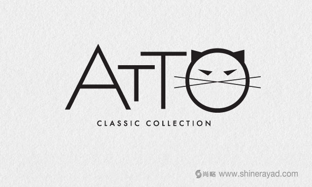 .ATTO女子緊身衣logo設(shè)計(jì)-20個(gè)絕佳創(chuàng)意Logo設(shè)計(jì)靈感-上海logo設(shè)計(jì)公司