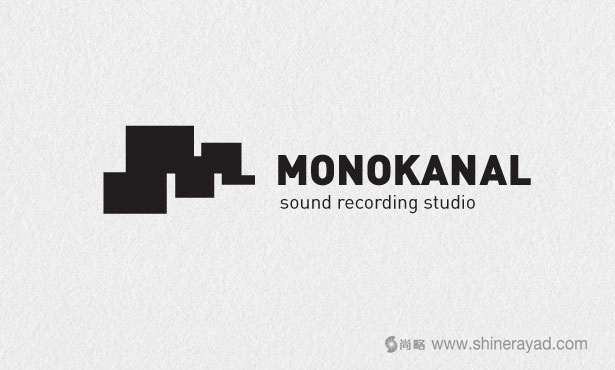 Monokanal錄音室LOGO設(shè)計(jì)-20個(gè)絕佳創(chuàng)意Logo設(shè)計(jì)靈感-上海logo設(shè)計(jì)公司