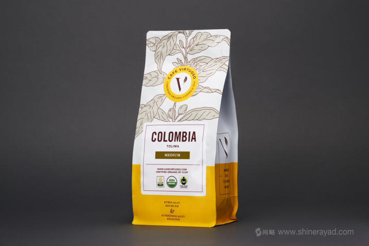 Cafe Virtuoso 咖啡大師咖啡包裝設計植物插畫設計欣賞-上海包裝設計公司 Cafe Virtuoso 咖啡大師咖啡包裝設計植物插畫設計欣賞-上海包裝設計公司