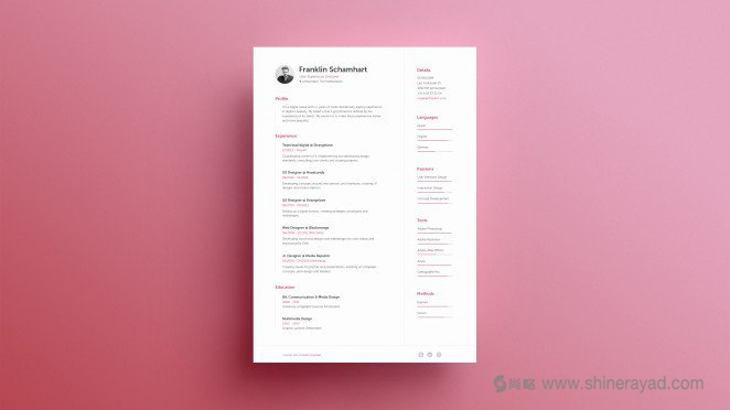 50個精美簡歷設(shè)計靈感模版-上海尚略品牌策劃設(shè)計公司 50個精美簡歷設(shè)計靈感模版-上海尚略品牌策劃設(shè)計公司