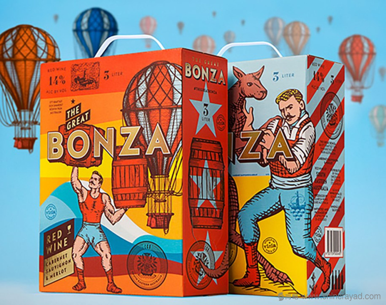 The Great Bonza 澳大利亞酒品牌包裝設(shè)計-上海包裝設(shè)計公司 The Great Bonza 澳大利亞酒品牌包裝設(shè)計-上海包裝設(shè)計公司