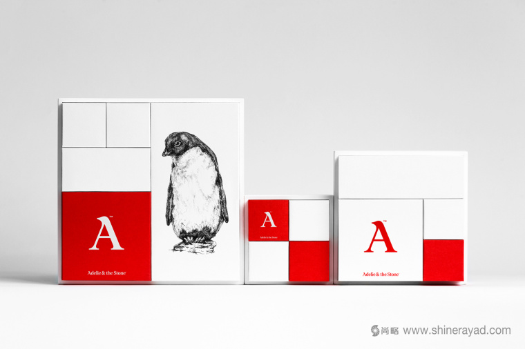 Adelie & the Stone 購物中心節(jié)日品牌形象設(shè)計(jì)與插畫禮品包裝設(shè)計(jì)