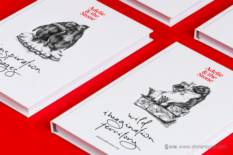 Adelie & the Stone 購物中心節(jié)日品牌形象設(shè)計(jì)與插畫禮品包裝設(shè)計(jì)