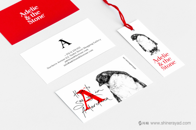Adelie & the Stone 購物中心節(jié)日品牌形象設(shè)計(jì)與插畫禮品包裝設(shè)計(jì)