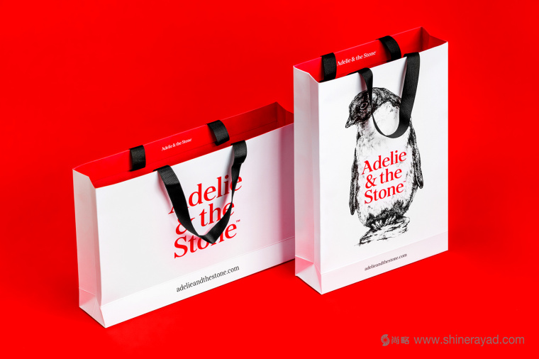 Adelie & the Stone 購物中心節(jié)日品牌形象設(shè)計(jì)與插畫禮品包裝設(shè)計(jì)