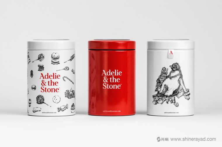 Adelie & the Stone 購物中心節(jié)日品牌形象設(shè)計(jì)與插畫禮品包裝設(shè)計(jì)