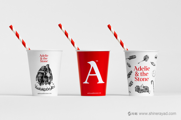 Adelie & the Stone 購物中心節(jié)日品牌形象設(shè)計(jì)與插畫禮品包裝設(shè)計(jì)