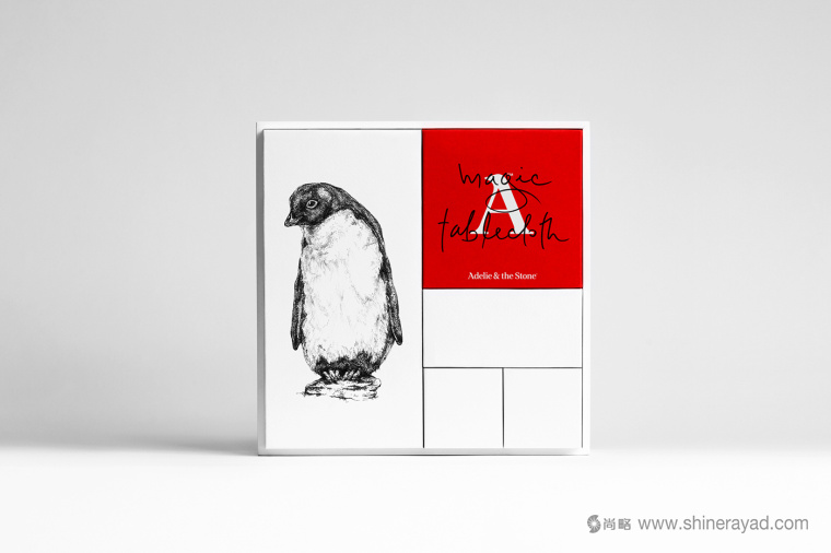 Adelie & the Stone 購物中心節(jié)日品牌形象設(shè)計(jì)與插畫禮品包裝設(shè)計(jì)