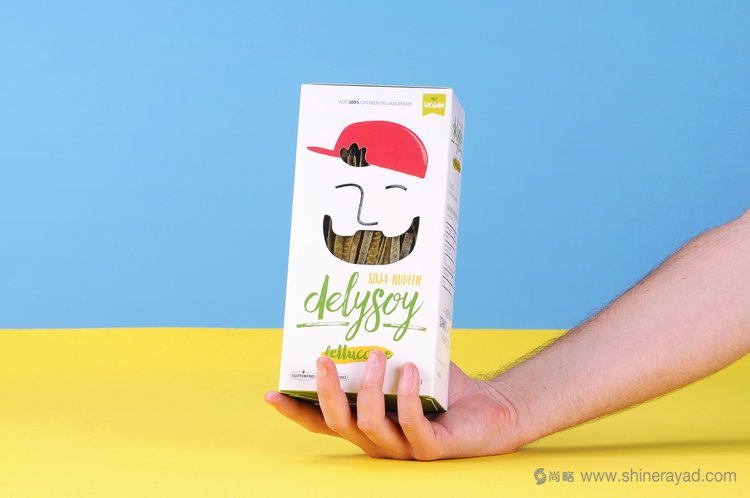 充滿俏皮風格的DELYSOY 面條面食包裝設計欣賞-上海食品包裝設計公司 充滿俏皮風格的DELYSOY 面條面食包裝設計欣賞-上海食品包裝設計公司