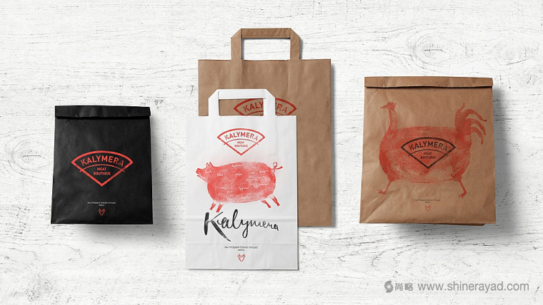 Kalymera 生鮮肉連鎖店品牌形象設(shè)計(jì)袋子設(shè)計(jì)-上海品牌形象設(shè)計(jì)公司8 Kalymera 生鮮肉連鎖店品牌形象設(shè)計(jì)袋子設(shè)計(jì)-上海品牌形象設(shè)計(jì)公司8