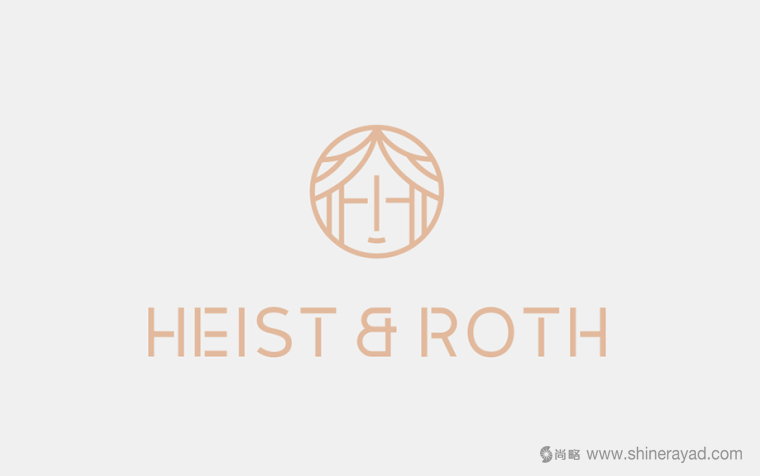 Heist & Roth 化妝品標(biāo)志設(shè)計-上海品牌形象設(shè)計公司1