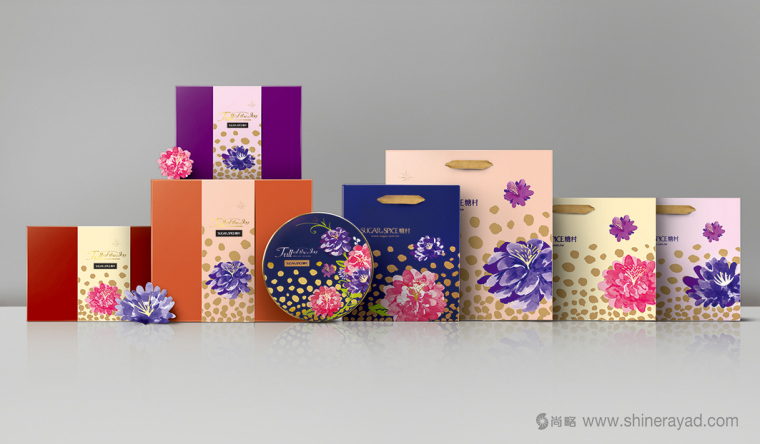 糖村牛扎糖糖果新年禮盒包裝設(shè)計牡丹花篇-上海包裝設(shè)計公司1 糖村牛扎糖糖果新年禮盒包裝設(shè)計牡丹花篇-上海包裝設(shè)計公司1