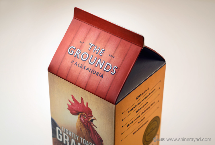 上海包裝設(shè)計(jì)公司收藏 THE GROUNDS GRANOLA 營(yíng)養(yǎng)早餐燕麥麥片包裝設(shè)計(jì)“公雞打鳴篇”3 上海包裝設(shè)計(jì)公司收藏 THE GROUNDS GRANOLA 營(yíng)養(yǎng)早餐燕麥麥片包裝設(shè)計(jì)“公雞打鳴篇”3