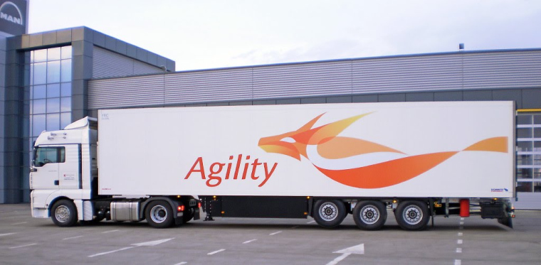 上海logo設(shè)計公司logo案例分析：AGILITY快遞貨運公司“龍形象”品牌logo設(shè)計3