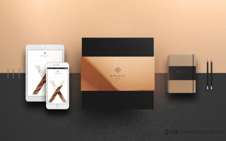 XYLART 定制家具品牌VI形象設計logo設計