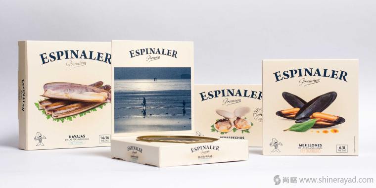 Espinaler 海鮮罐頭海產(chǎn)品食品品牌包裝設(shè)計(jì)-上海包裝設(shè)計(jì)公司3 Espinaler 海鮮罐頭海產(chǎn)品食品品牌包裝設(shè)計(jì)-上海包裝設(shè)計(jì)公司3