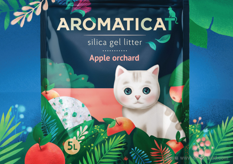 上海包裝設(shè)計(jì)公司設(shè)計(jì)欣賞AROMATICAT寵物貓貓砂包裝設(shè)計(jì)2 上海包裝設(shè)計(jì)公司設(shè)計(jì)欣賞AROMATICAT寵物貓貓砂包裝設(shè)計(jì)2