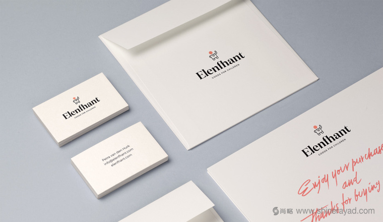 小象風(fēng)格 Elenfhant 兒童在線精品店電商logo設(shè)計VI設(shè)計-上海logo設(shè)計公司4