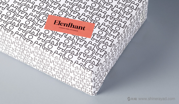 小象風(fēng)格 Elenfhant 兒童在線精品店電商logo設(shè)計VI設(shè)計-上海logo設(shè)計公司6