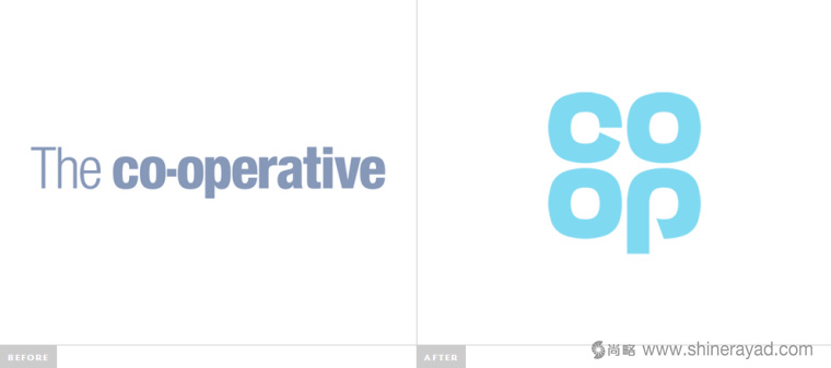 COOP 連鎖超市賣場logo設(shè)計(jì)品牌形象設(shè)計(jì)-上海logo設(shè)計(jì)公司2