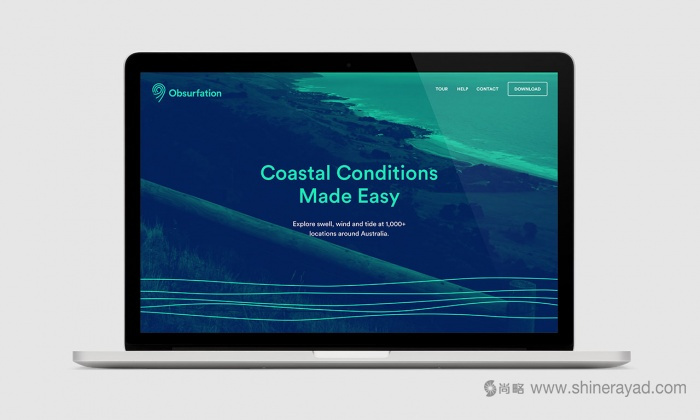 Obsurfation 沖浪類海洋手機應用軟件logo設計APP界面設計-上海logo設計公司3 Obsurfation 沖浪類海洋手機應用軟件logo設計APP界面設計-上海logo設計公司3