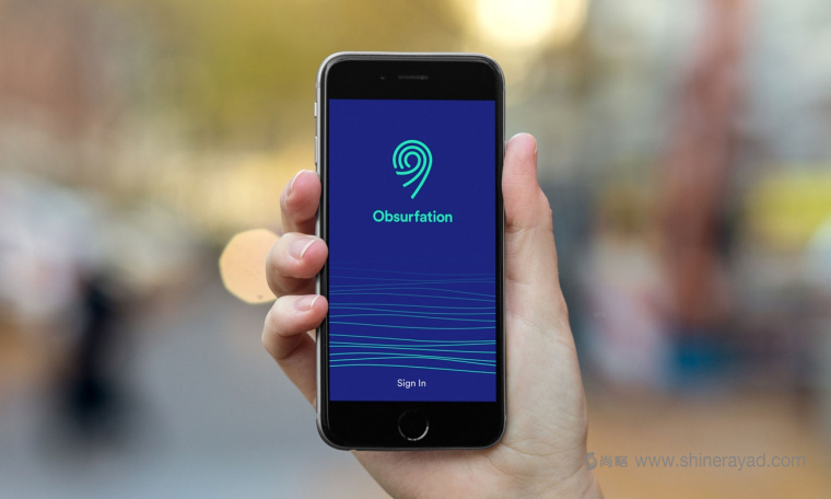 Obsurfation 沖浪類海洋手機(jī)應(yīng)用軟件logo設(shè)計(jì)APP界面設(shè)計(jì)-上海logo設(shè)計(jì)公司1